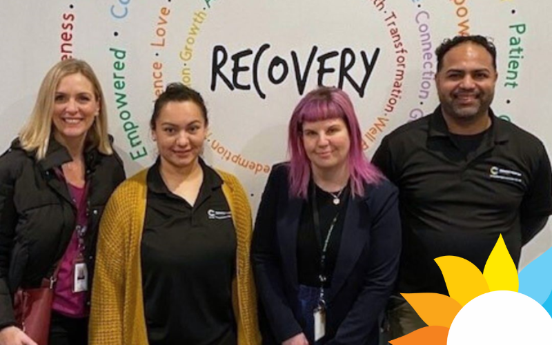 CHPW Team Visits Holman Recovery Center