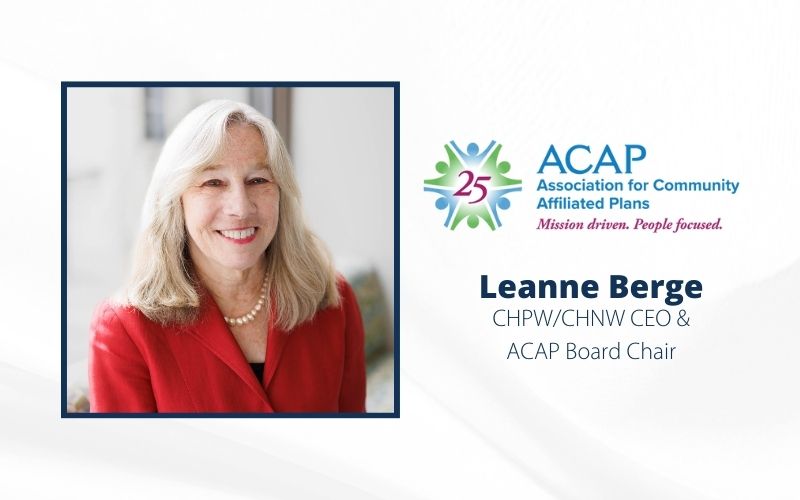 Leanne Berge Elected as Chair of ACAP Board of Directors