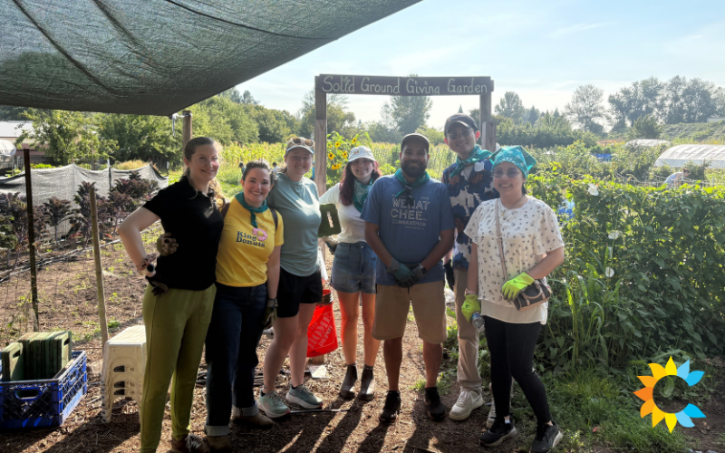 CHPW Staff Volunteer at Solid Ground’s Day of Service